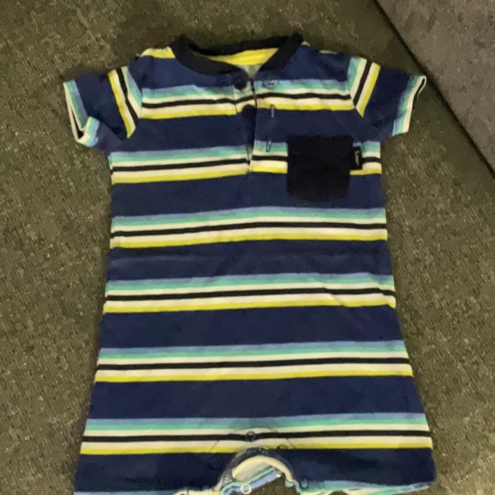 Lee Striped Baby Onesie